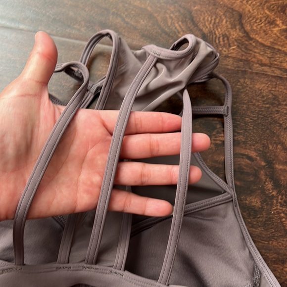 Reebok Sheer Caged Sports Bra - Picture 6 of 8